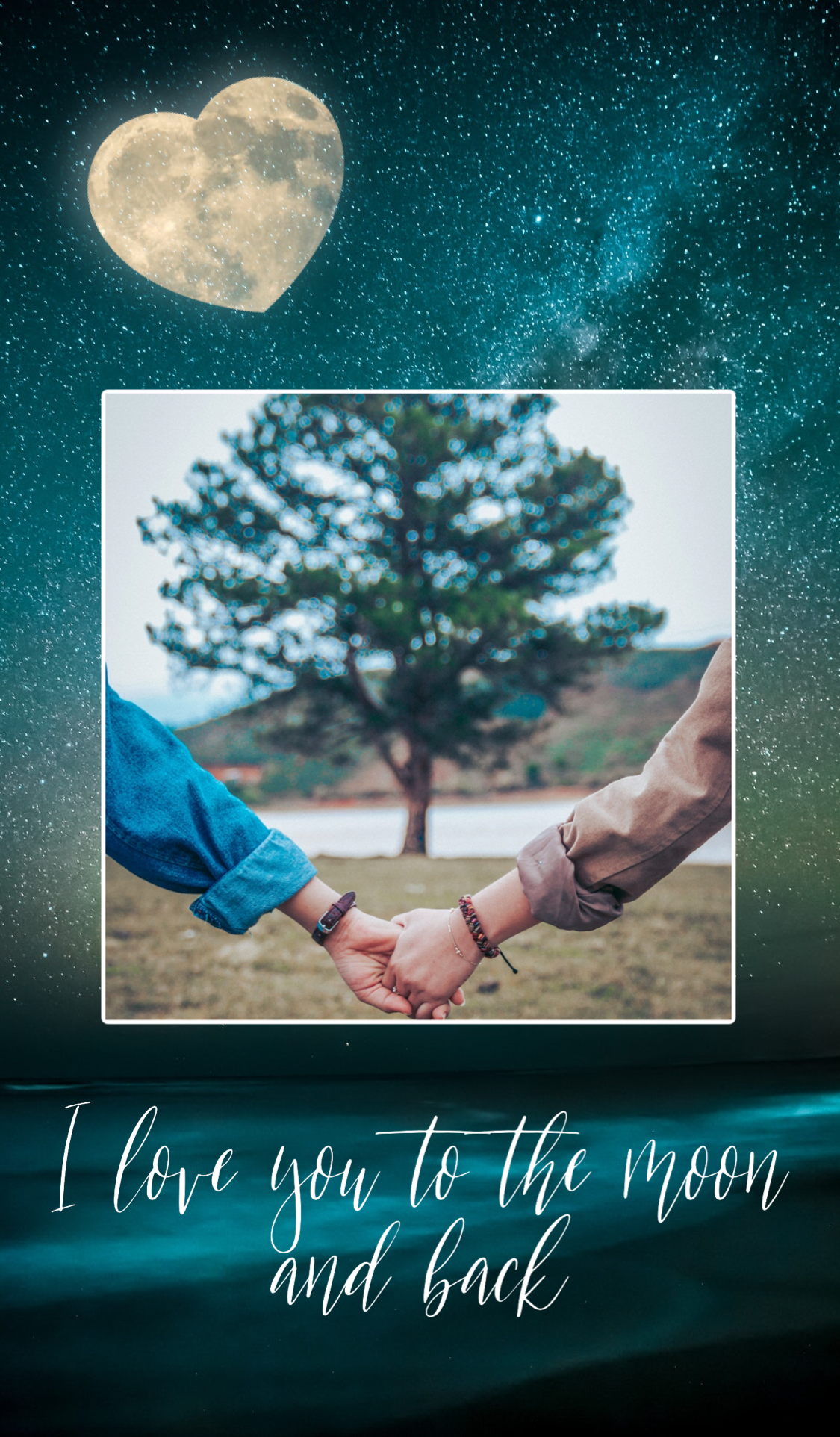 I Love You To The Moon And Back Template