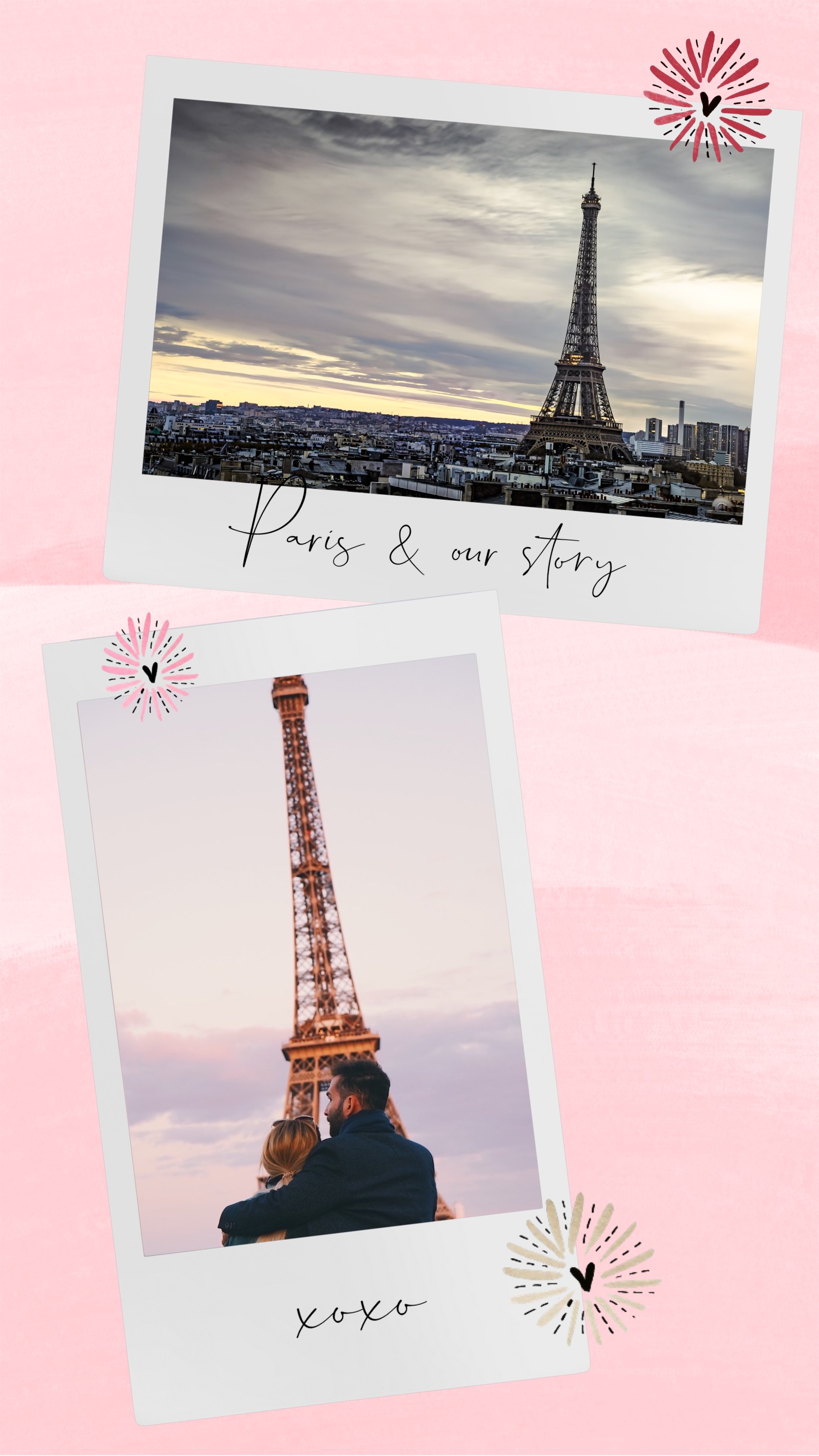 romantic travel valentine’s day love video instagram story template 