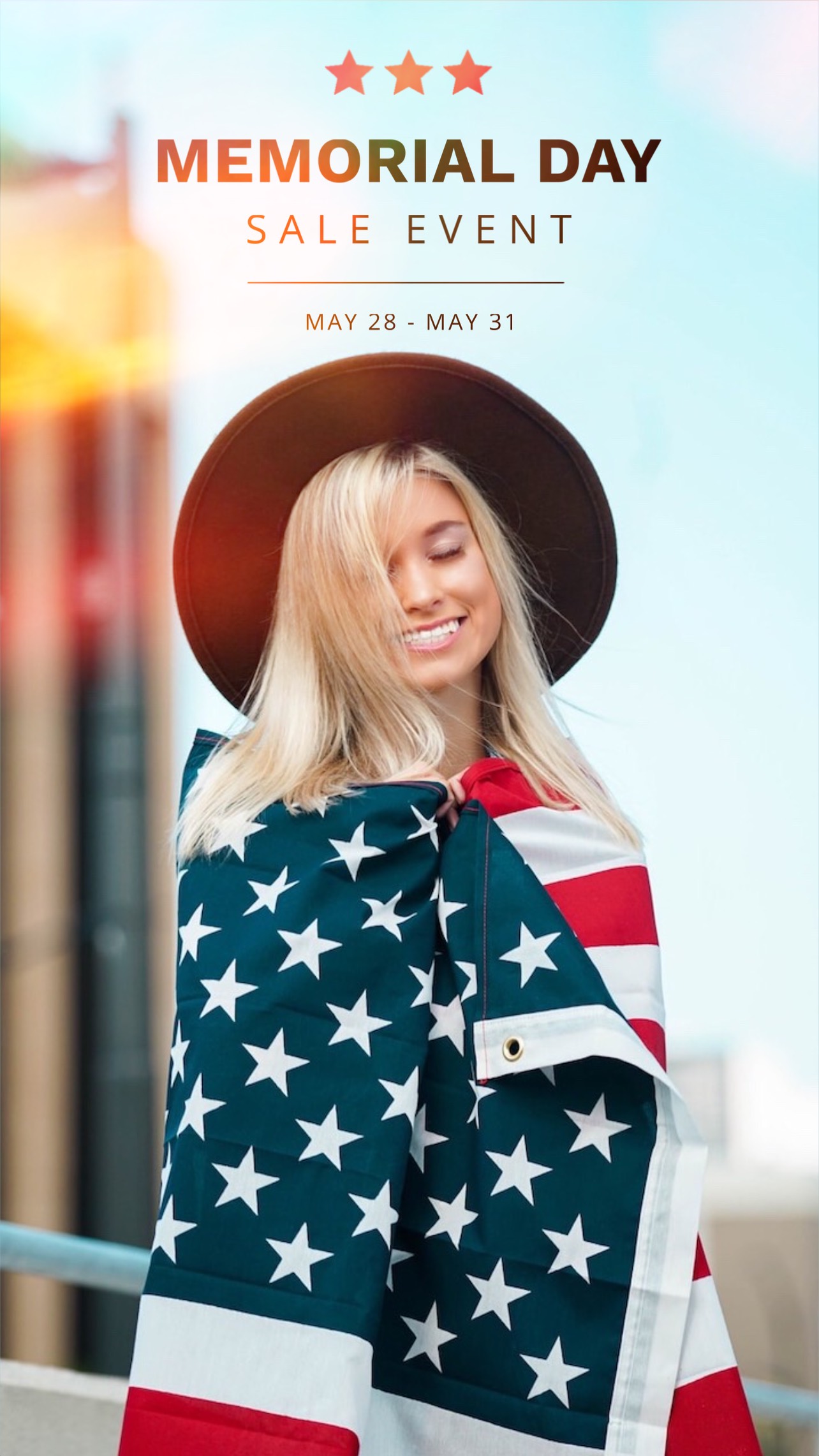 Memorial Day sale story still
