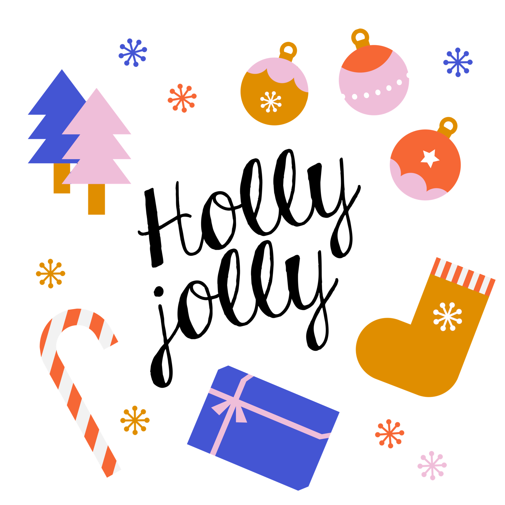 merry Christmas social media holidays greetings sticker