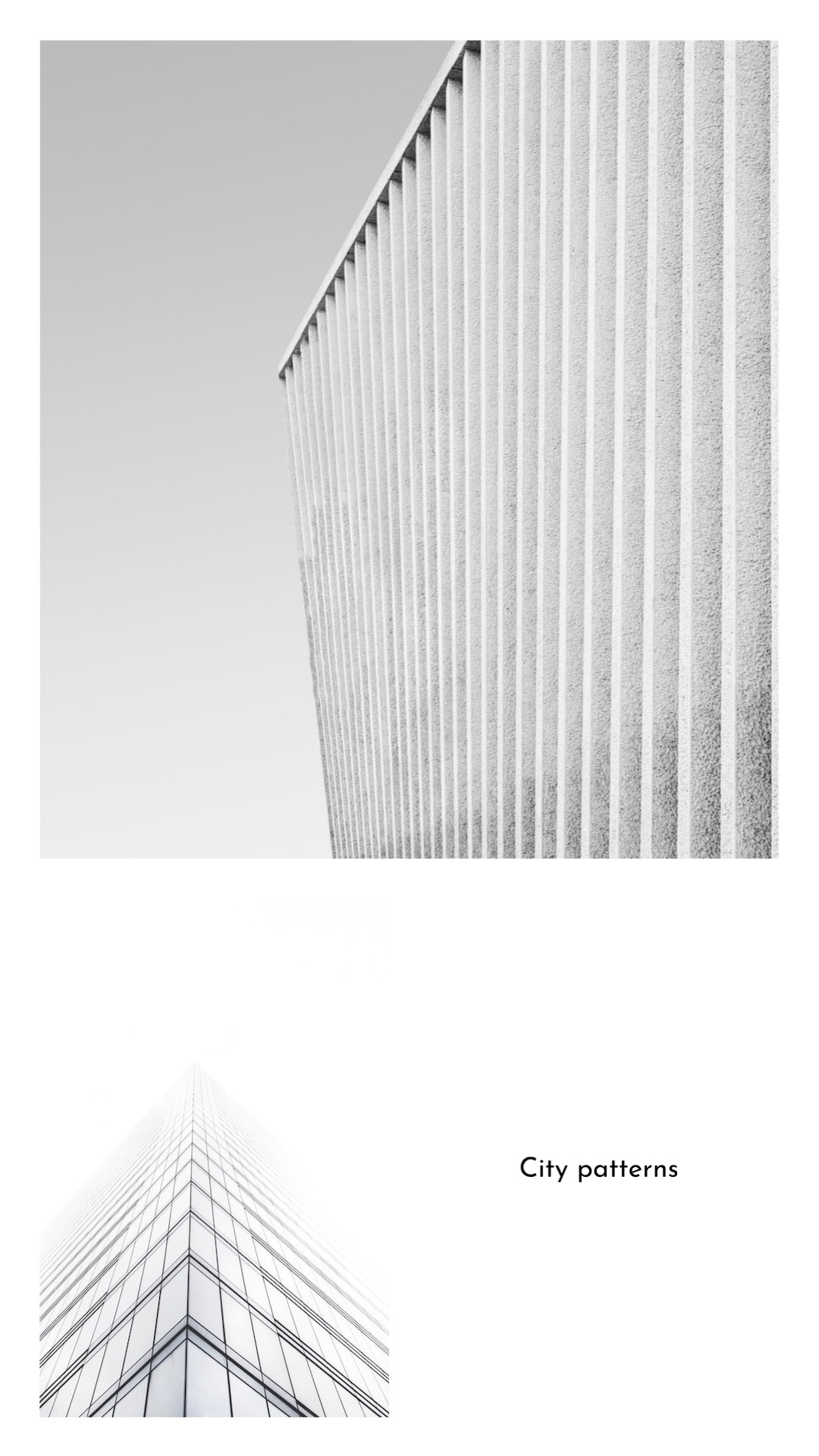 A Black And White Photo Of A Tall Building Simple Story Template