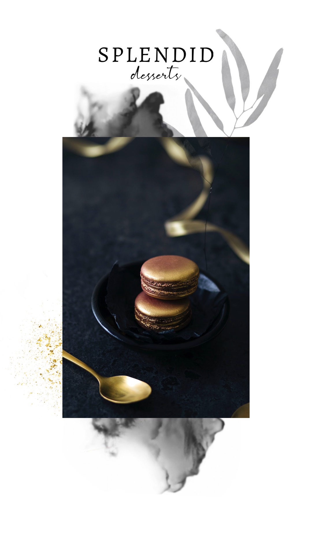 Macaron Dessert Instagram Story Template