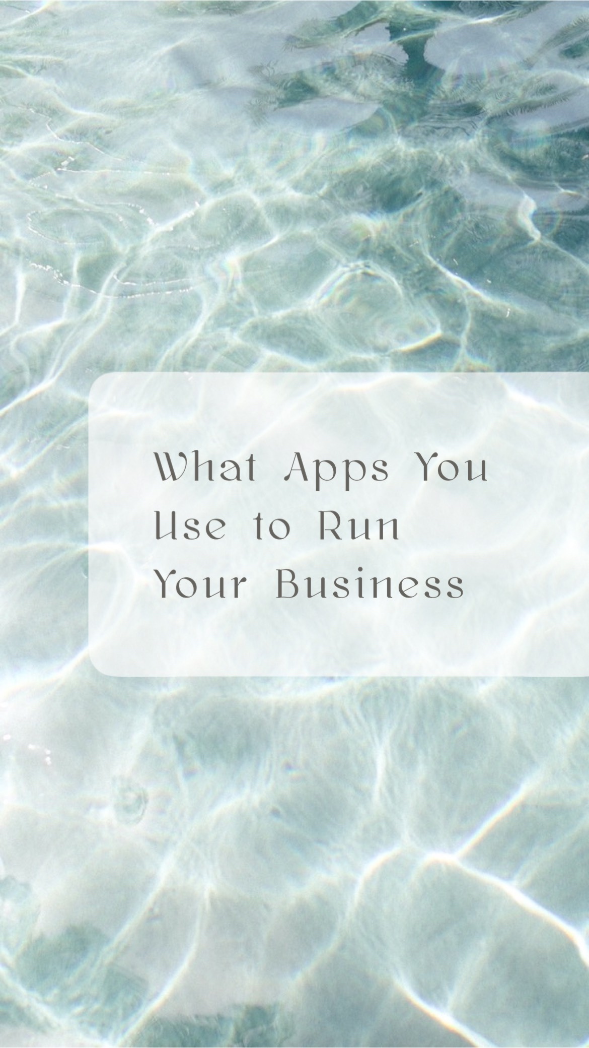 Instagram Reel Summer Pool Water Apps Business Social Media