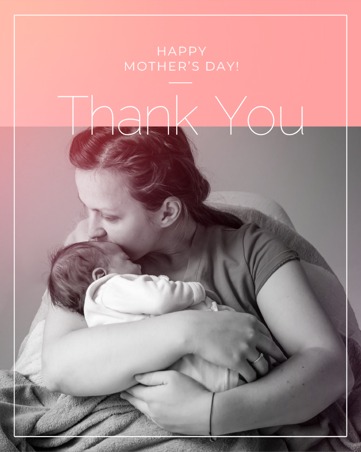Thanks Mom Printable Mother'S Day Cards Template