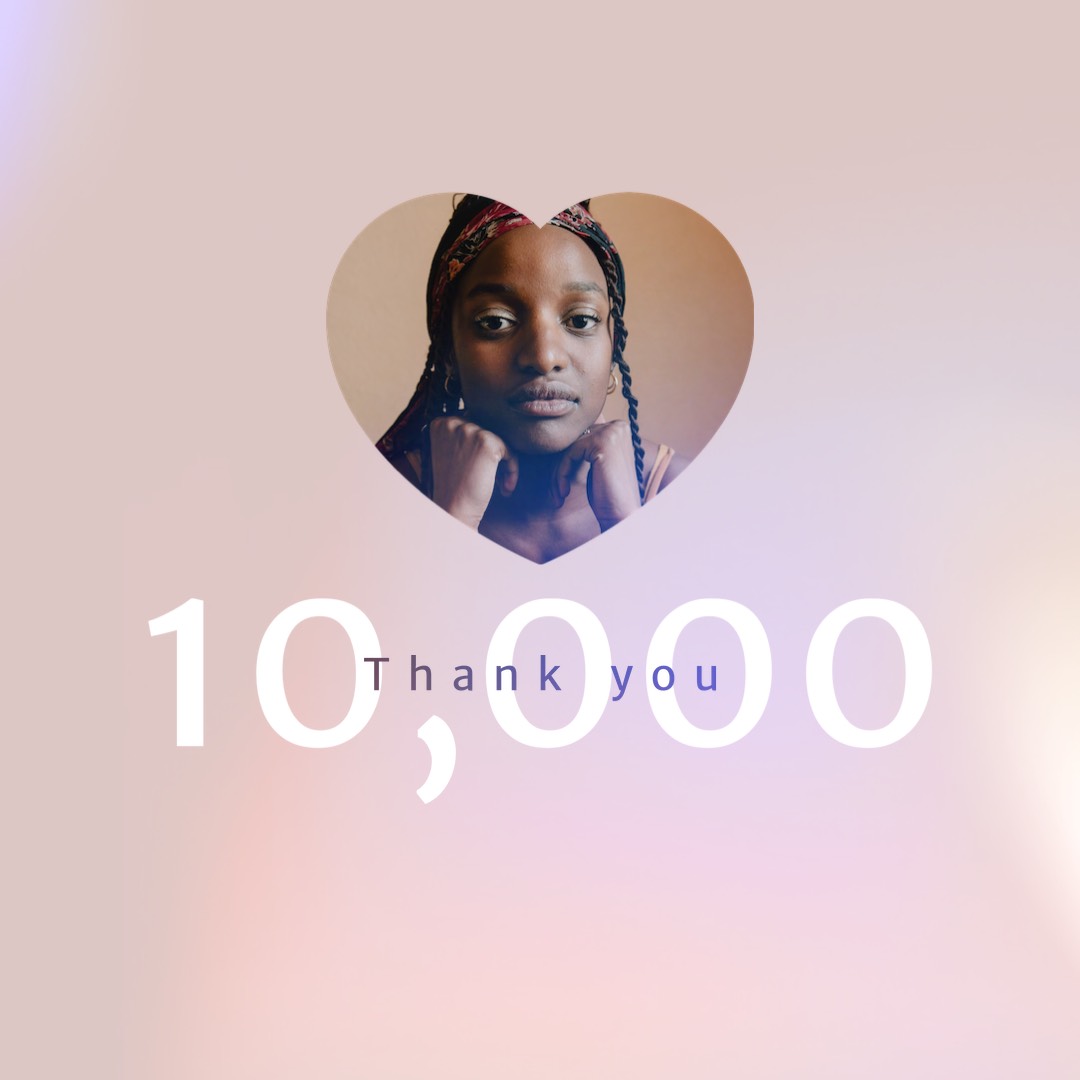 Thank You 10,000 followers instagram post template