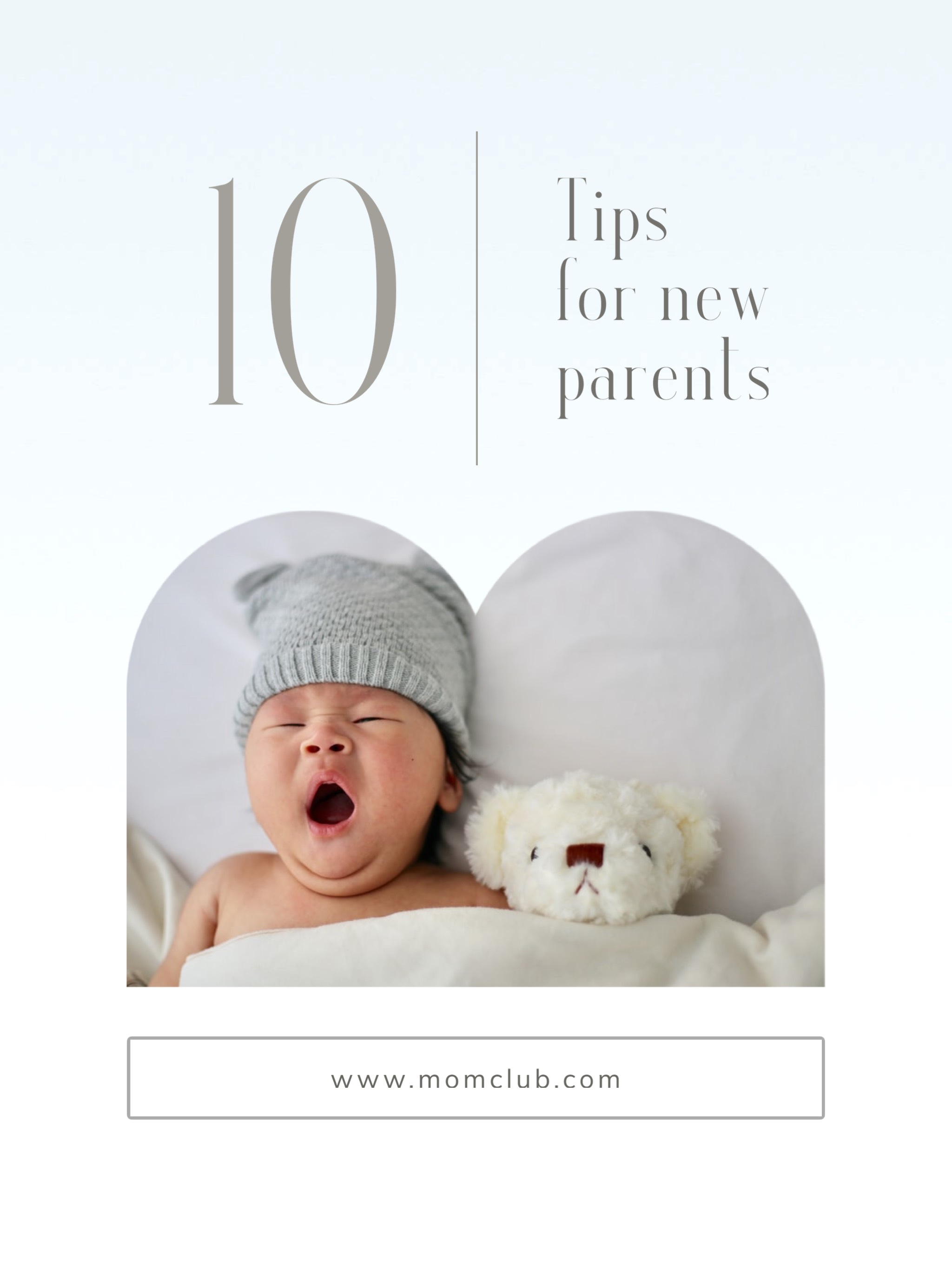 A Baby Laying In Bed With A Teddy Bear Baby Template