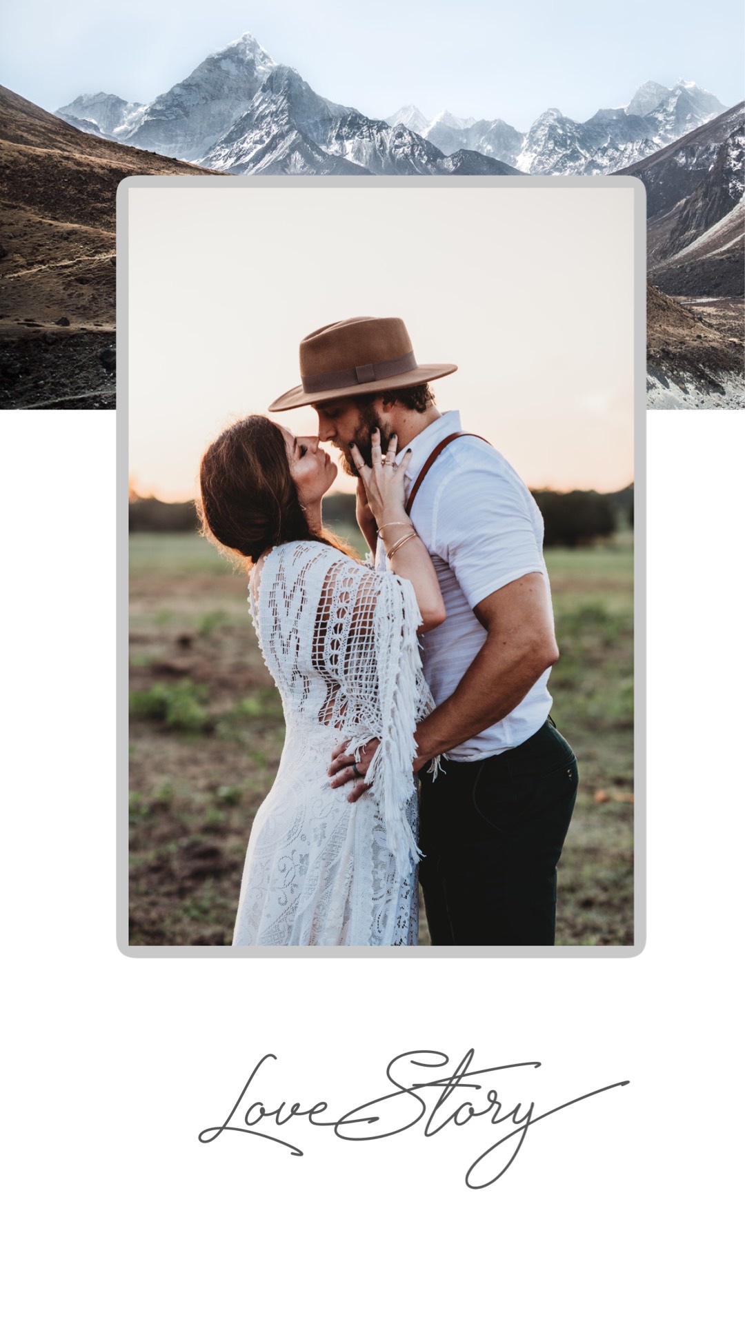 Our Love Story Instagram Story Template