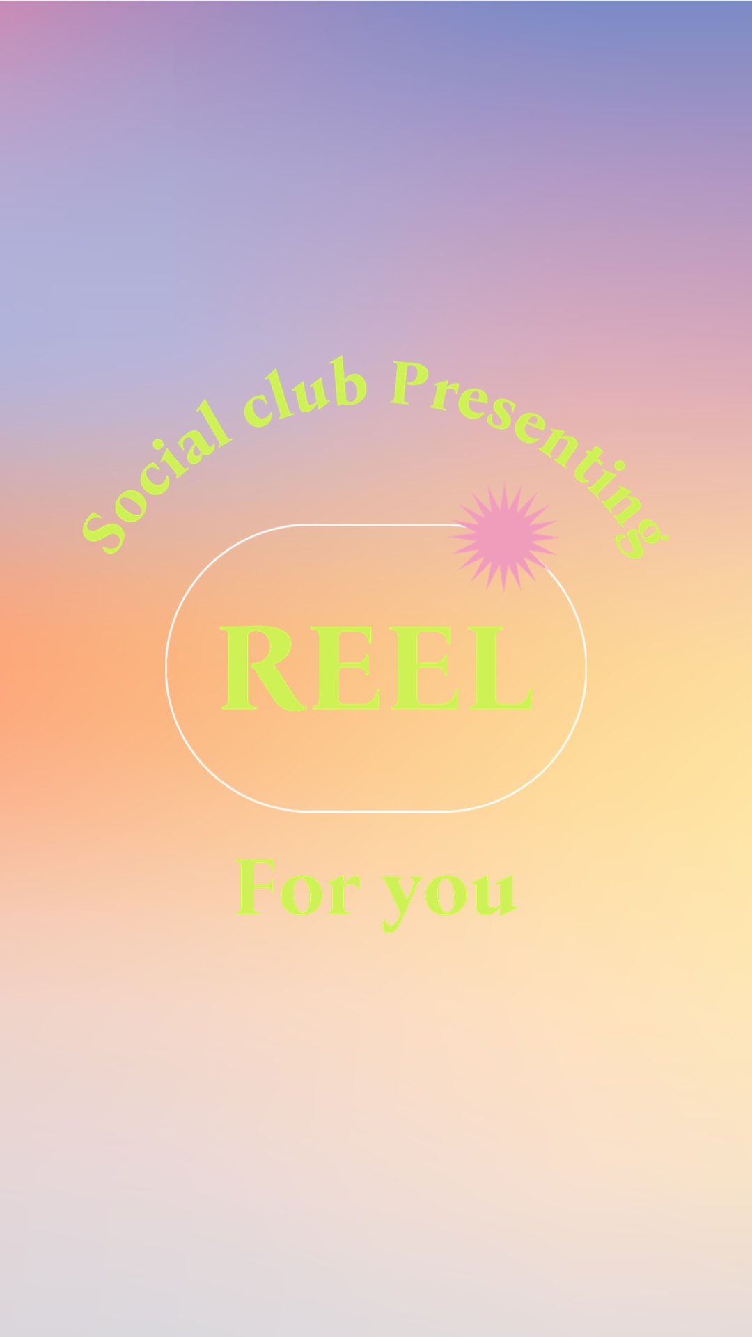 Gradient Instagram Reel Template
