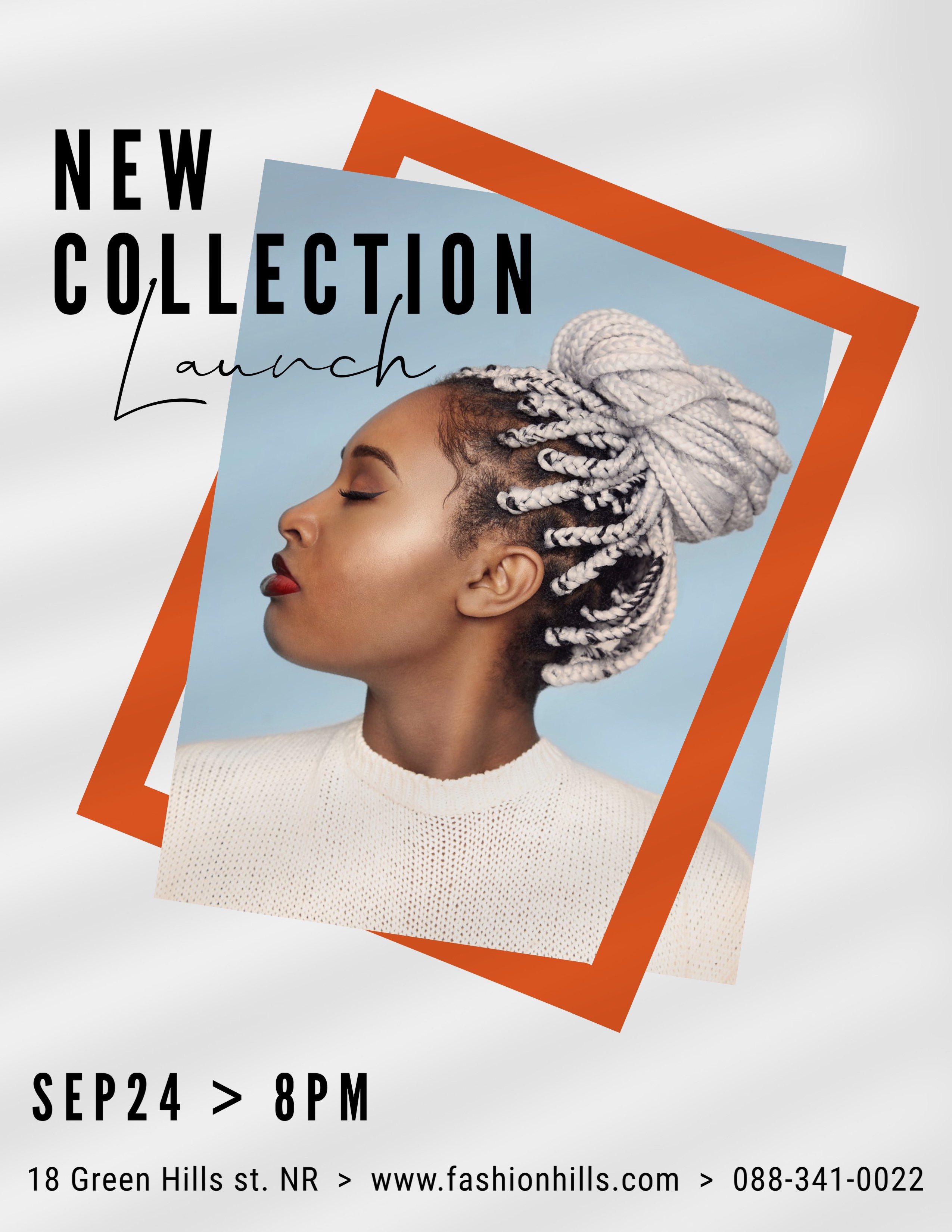 Woman Fashion Shop New Collection Flyer Template 