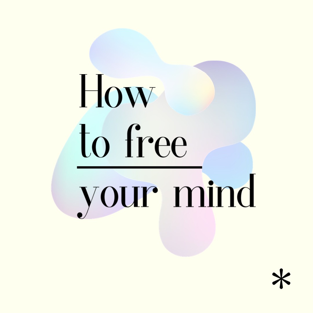 Free Your Mind Abstract Instagram Post Template
