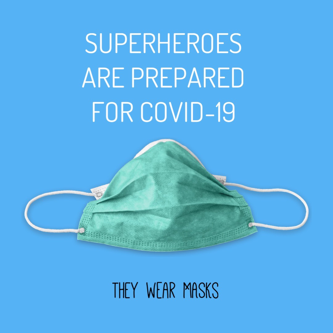 A Face Mask With The Words Covid 19 Template