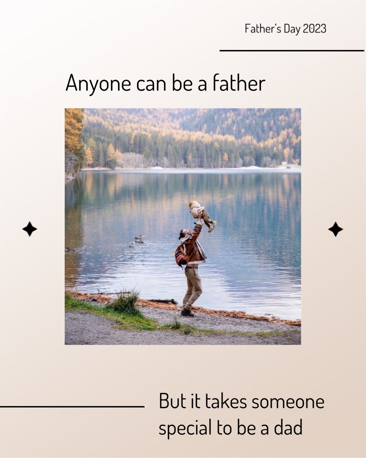 Father’s Day template 