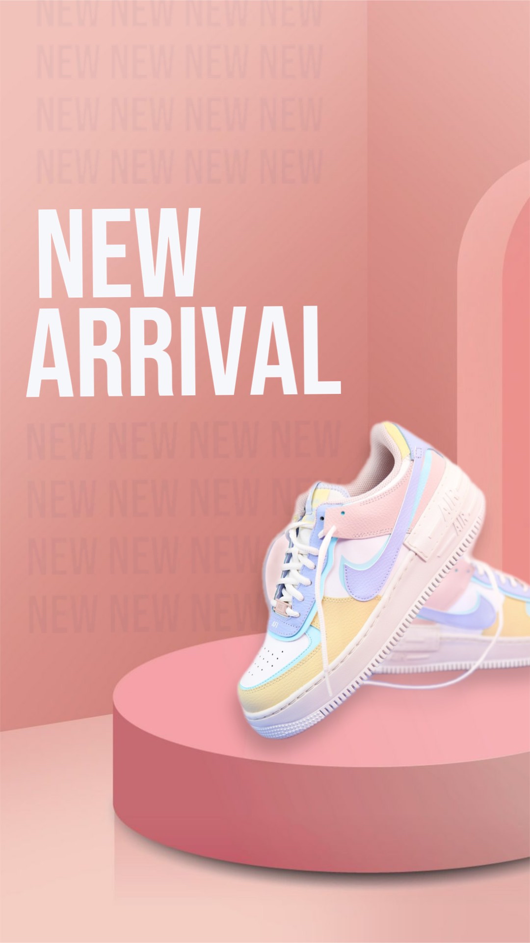 magic shoes product mockup instagram story template 