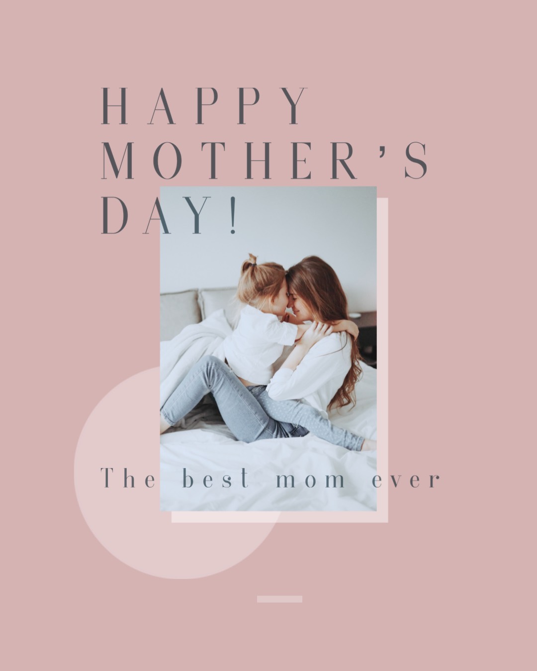 Mother And Daugter Printable Mother'S Day Cards Template