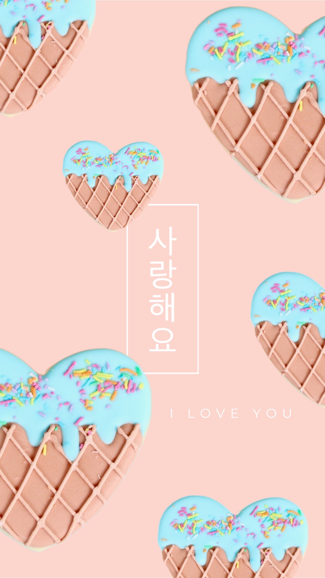 Korea white day pastel hearts instagram story template