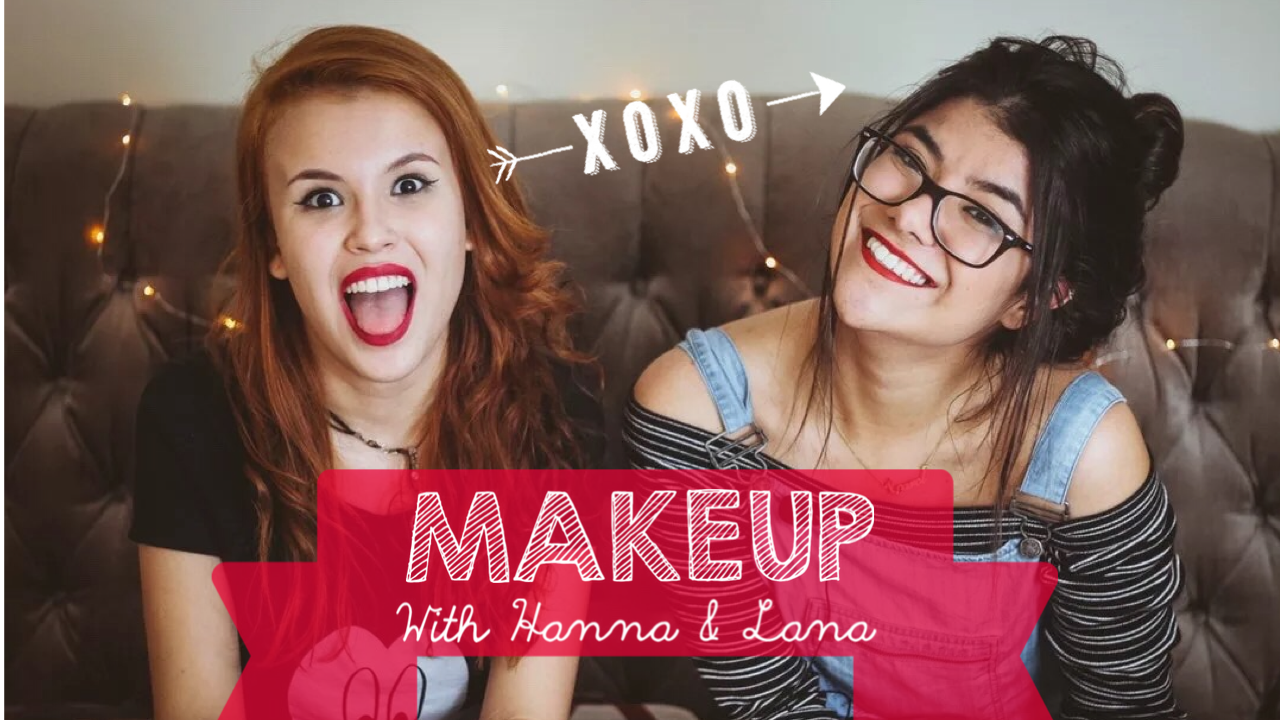 Two Young Women Xoxo Teaching Makeup Template