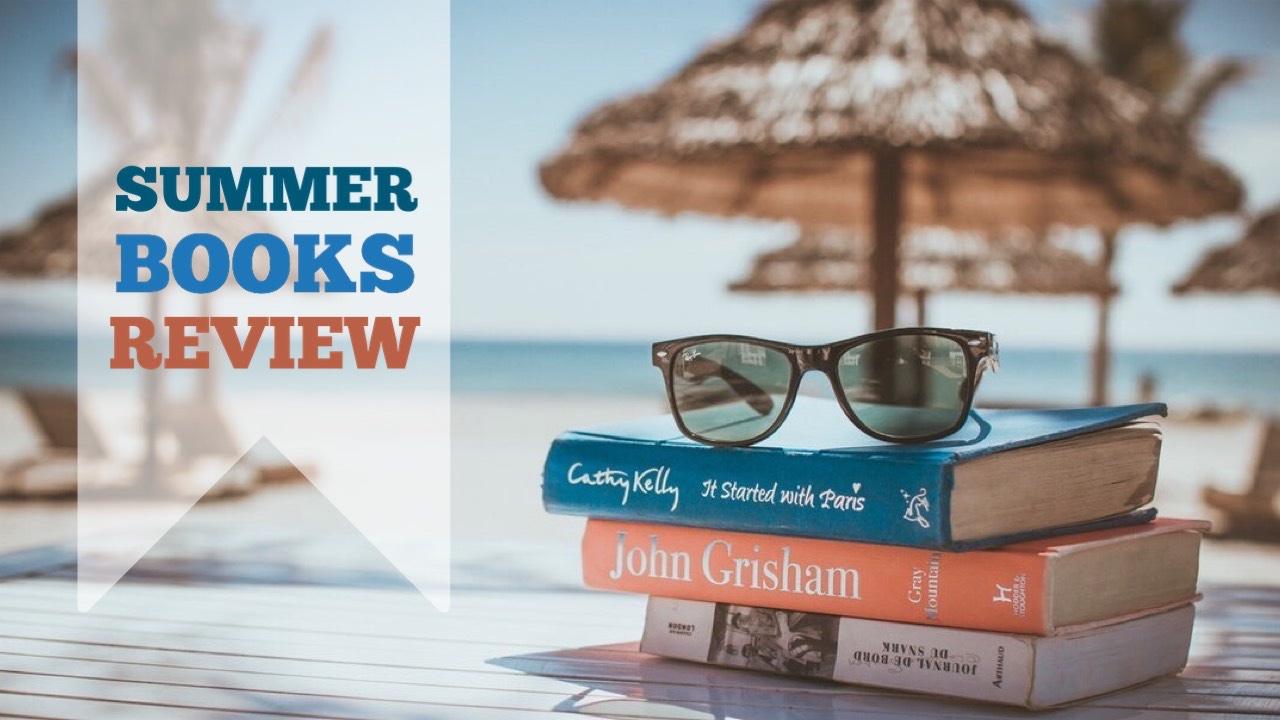 Summer Books Review Live Stream Thumbnail Templates