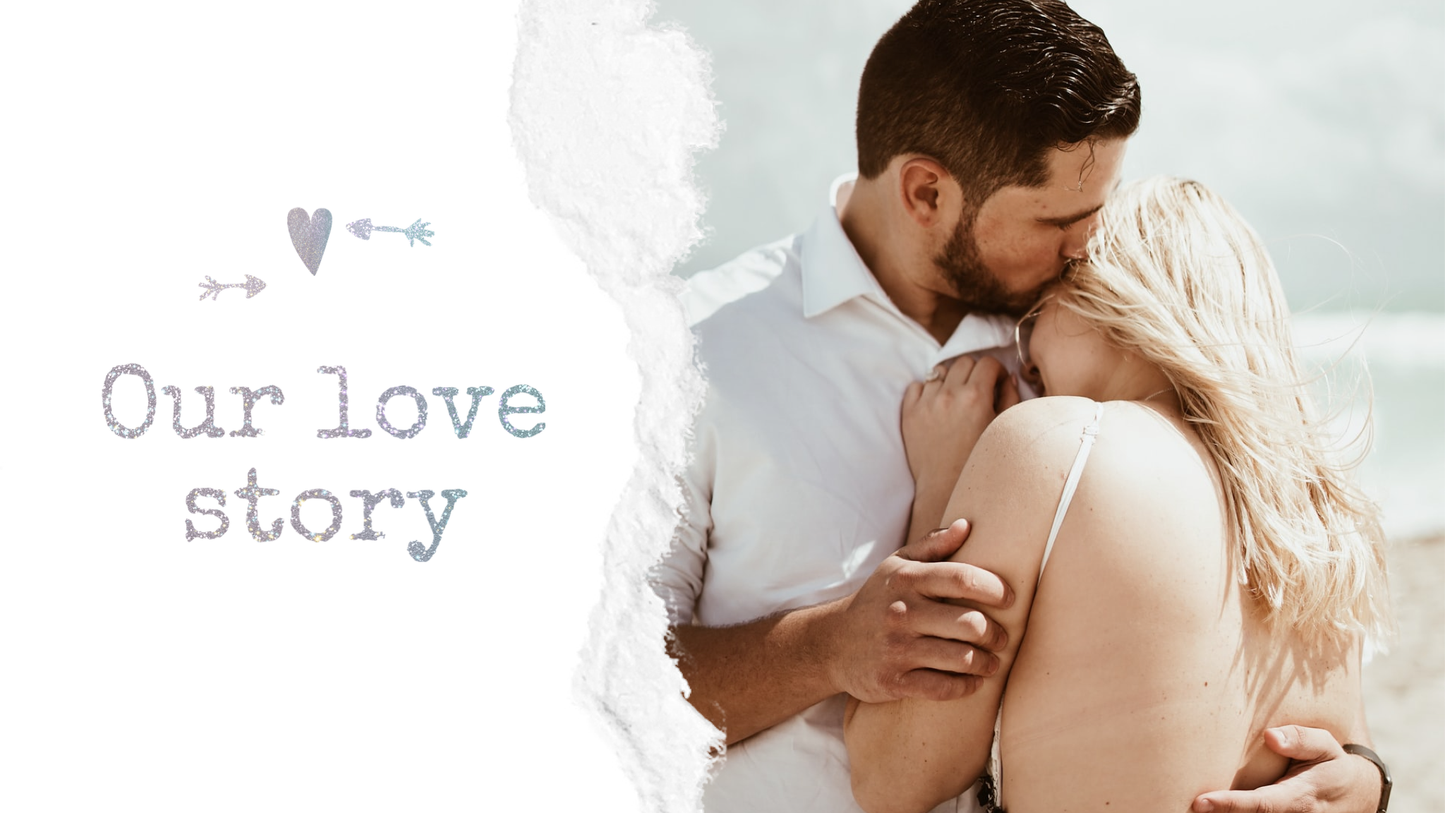 Bazaart - Couple Hugging Love Story Youtube Thumbnail Background Templates