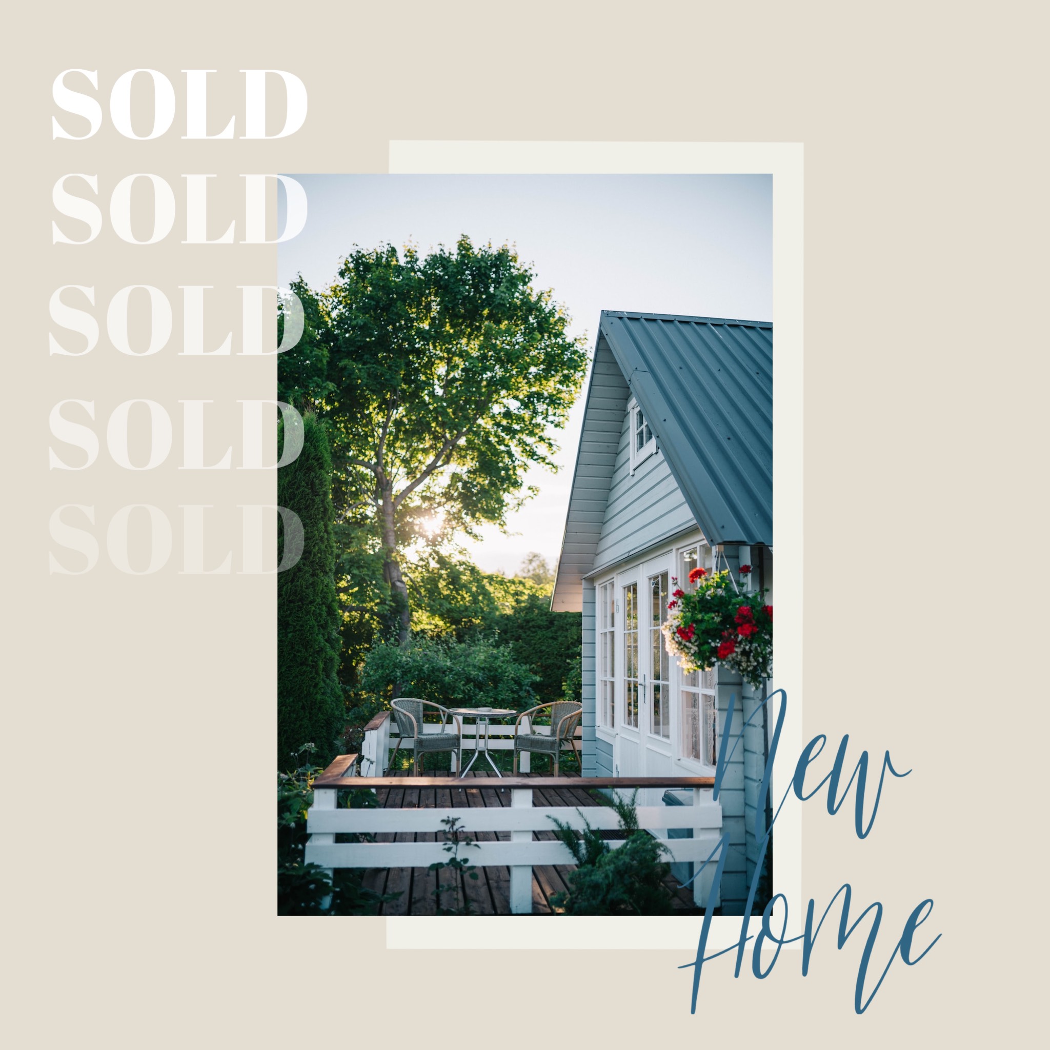 A Picture Of A House With The Words Sold Sold Sold Sold Sold Sold Sold Sold Real Estate Template