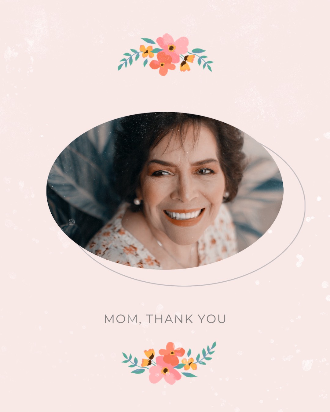 Thanks Mom Printable Mother'S Day Cards Template
