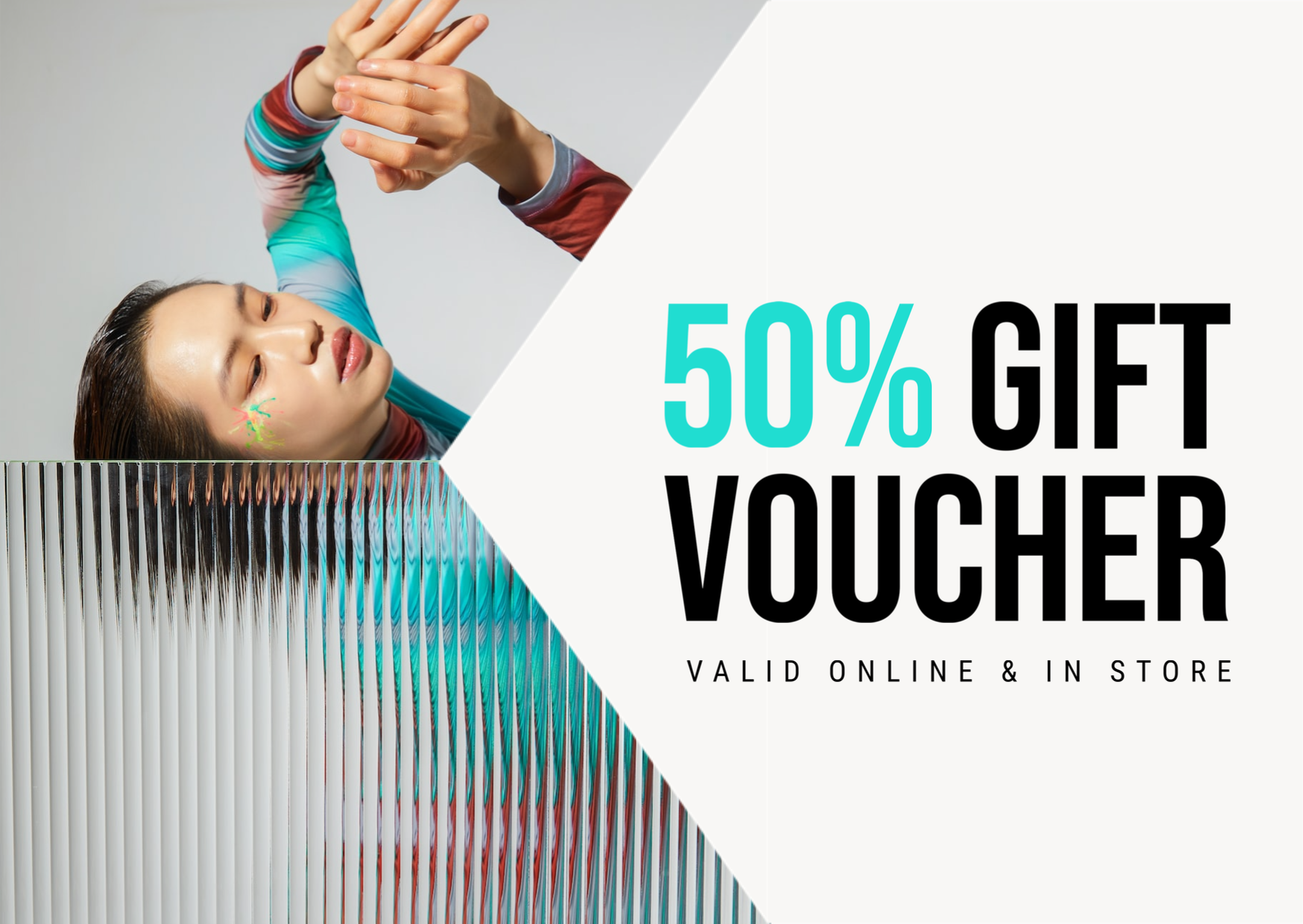 gift card voucher fashion store template