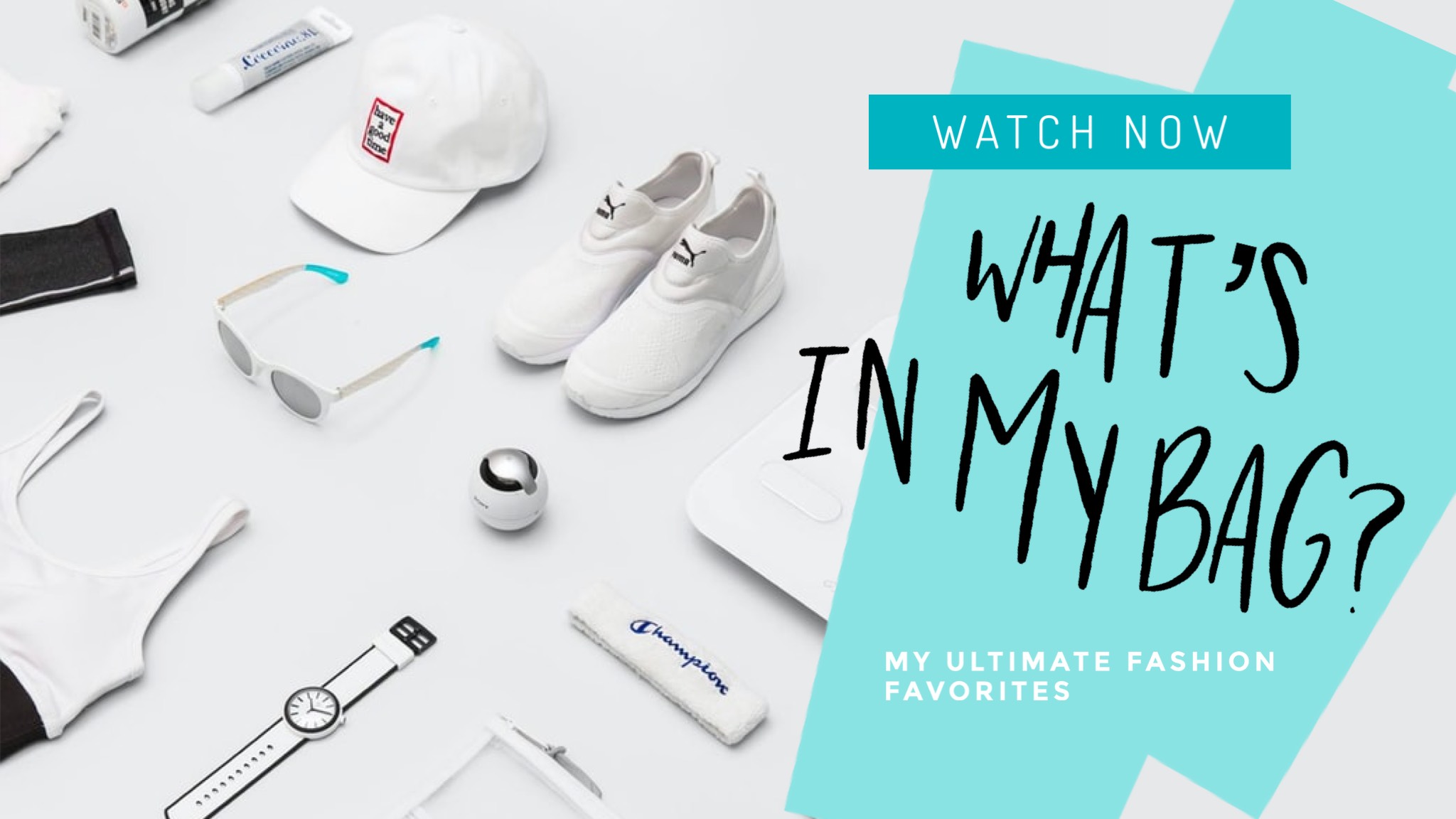 Fashion Vlog Creative Youtube Thumbnail Template