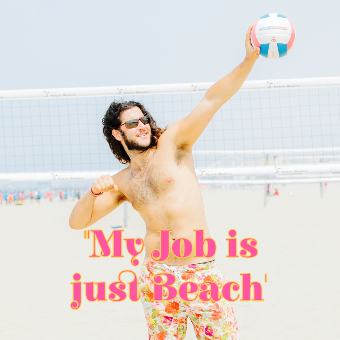 My Job Is Beach Barbie Meme instagram Post Template