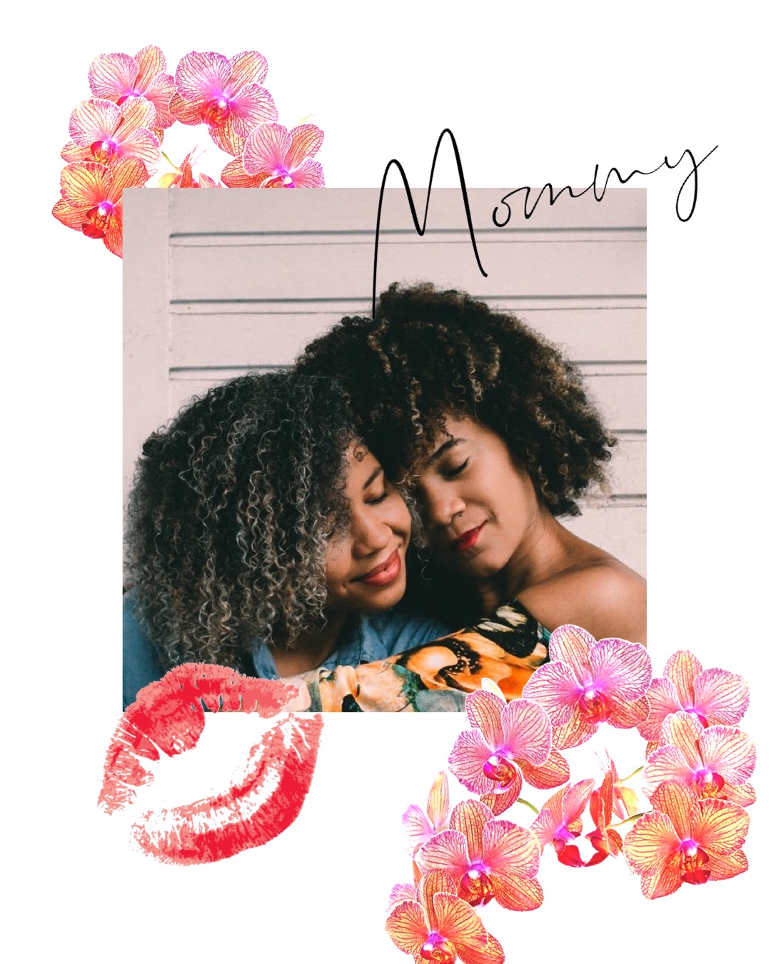 Mother And Child Love Printable Mother'S Day Cards Template
