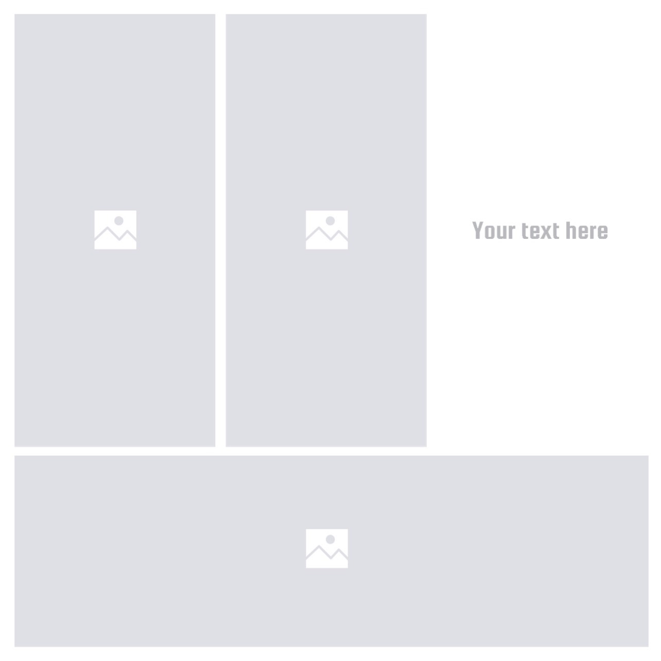 A White Box With A Message Inside Of It Layouts Template