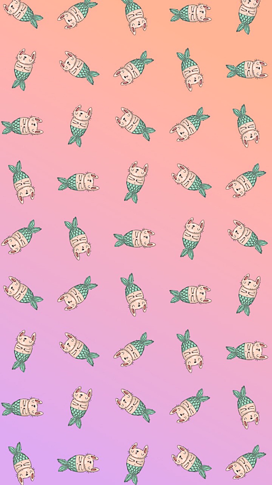 A Group Of Fish Floating On Top Of A Purple And Pink Background Zoom Backgrounds Template