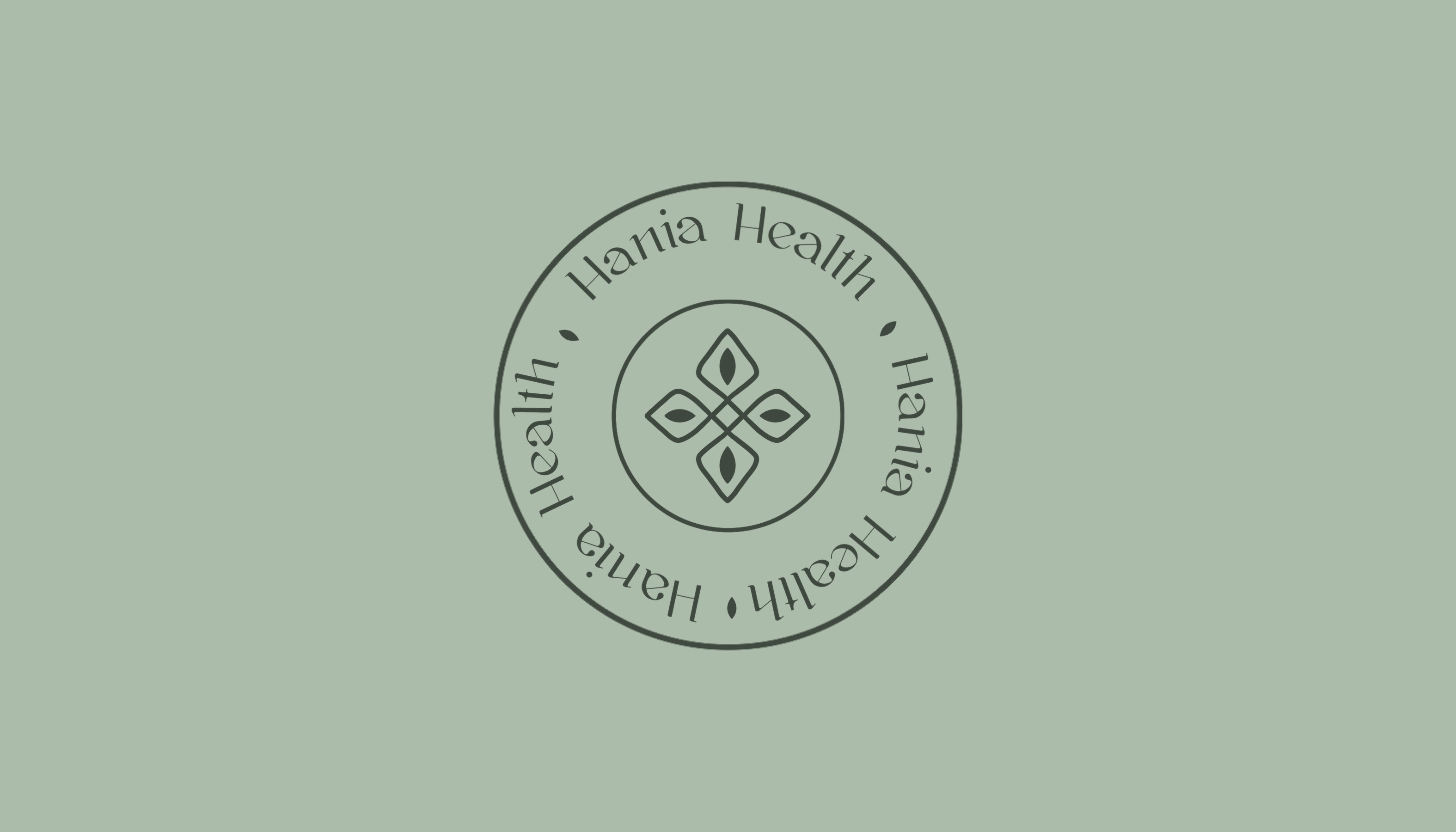 The Logo For A Health Center Business Card Template