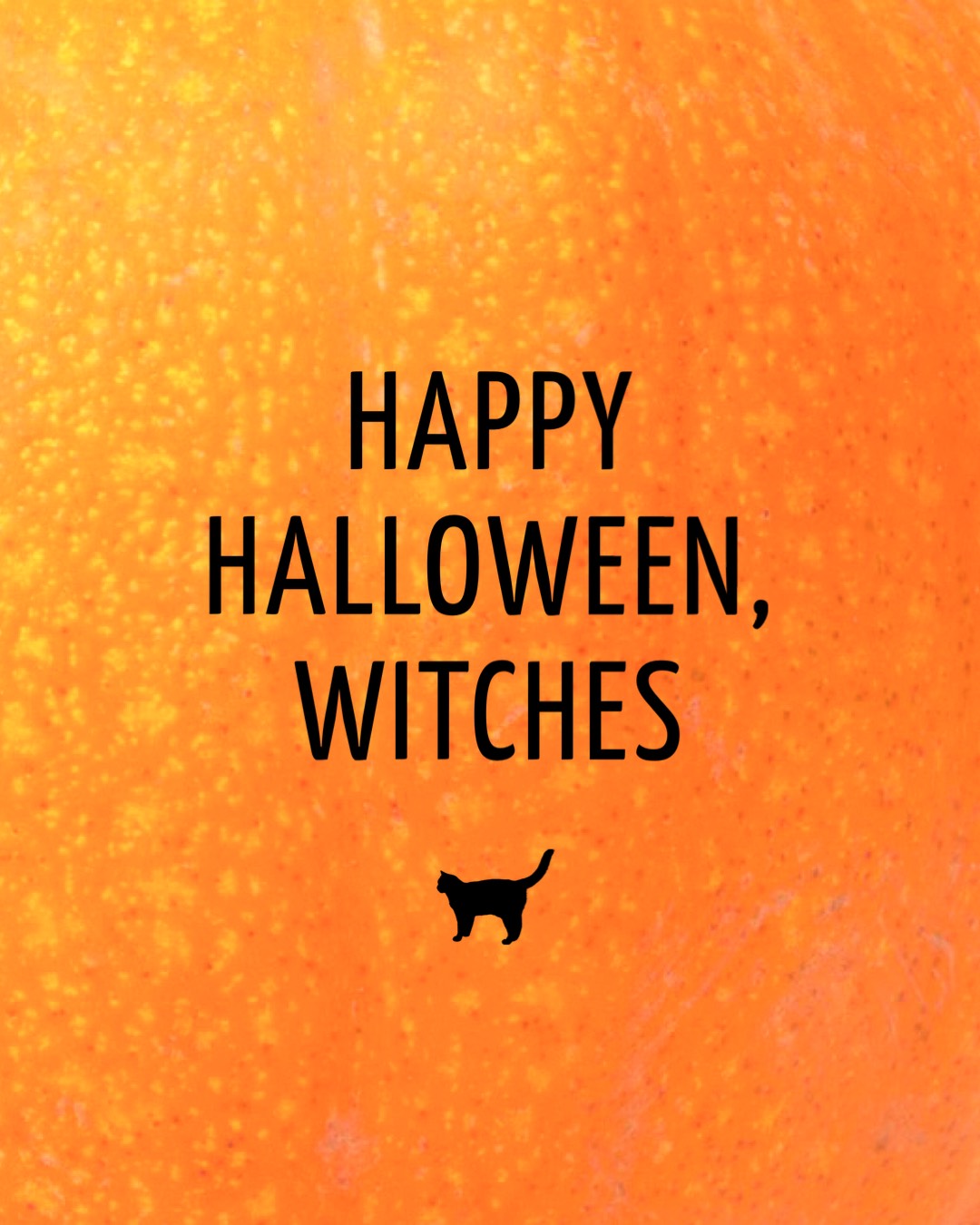 A Picture Of An Orange With The Words Happy Halloween Halloween Template