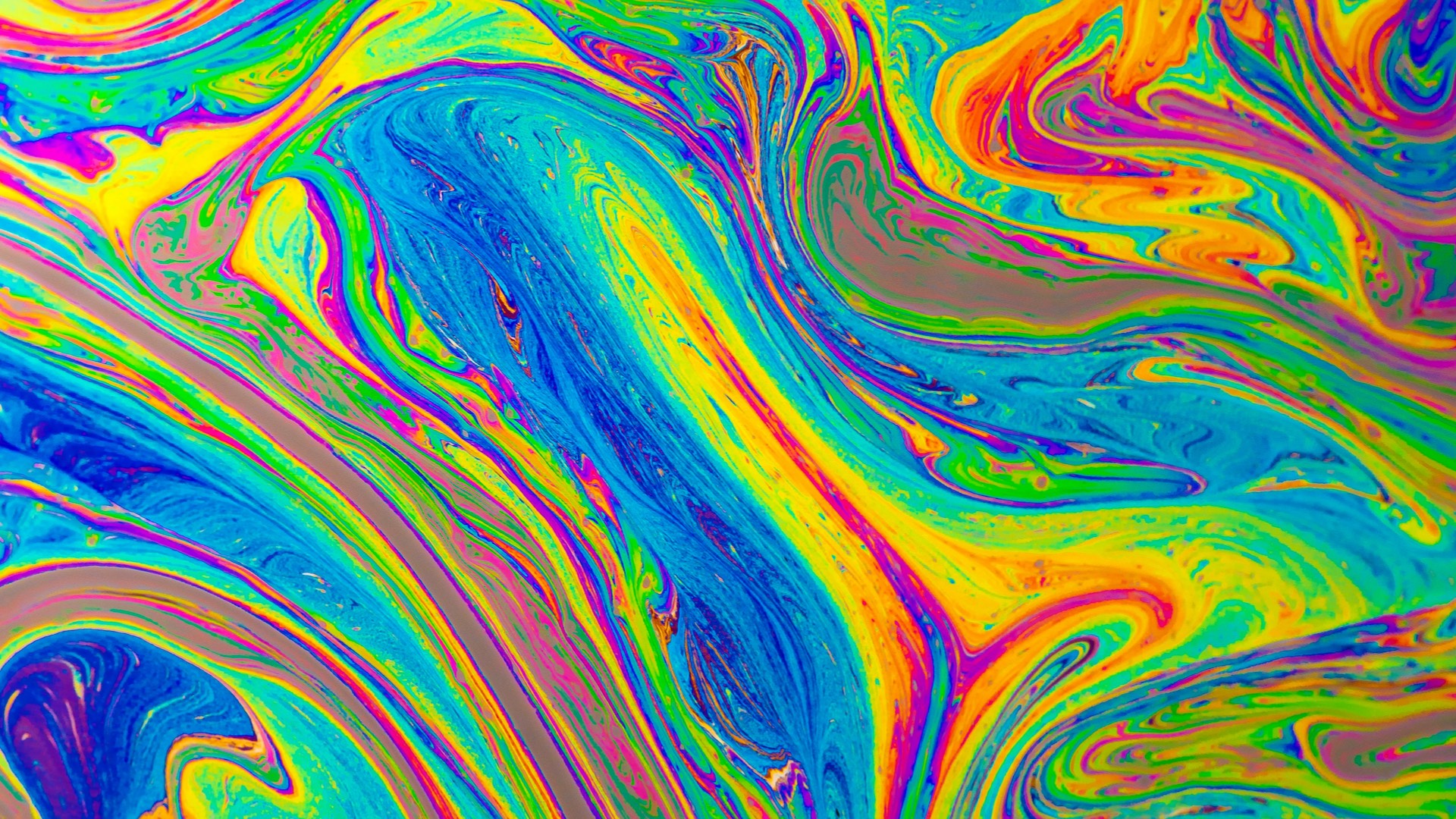 A Multicolored Background Of Fluid Paint Zoom Backgrounds Template