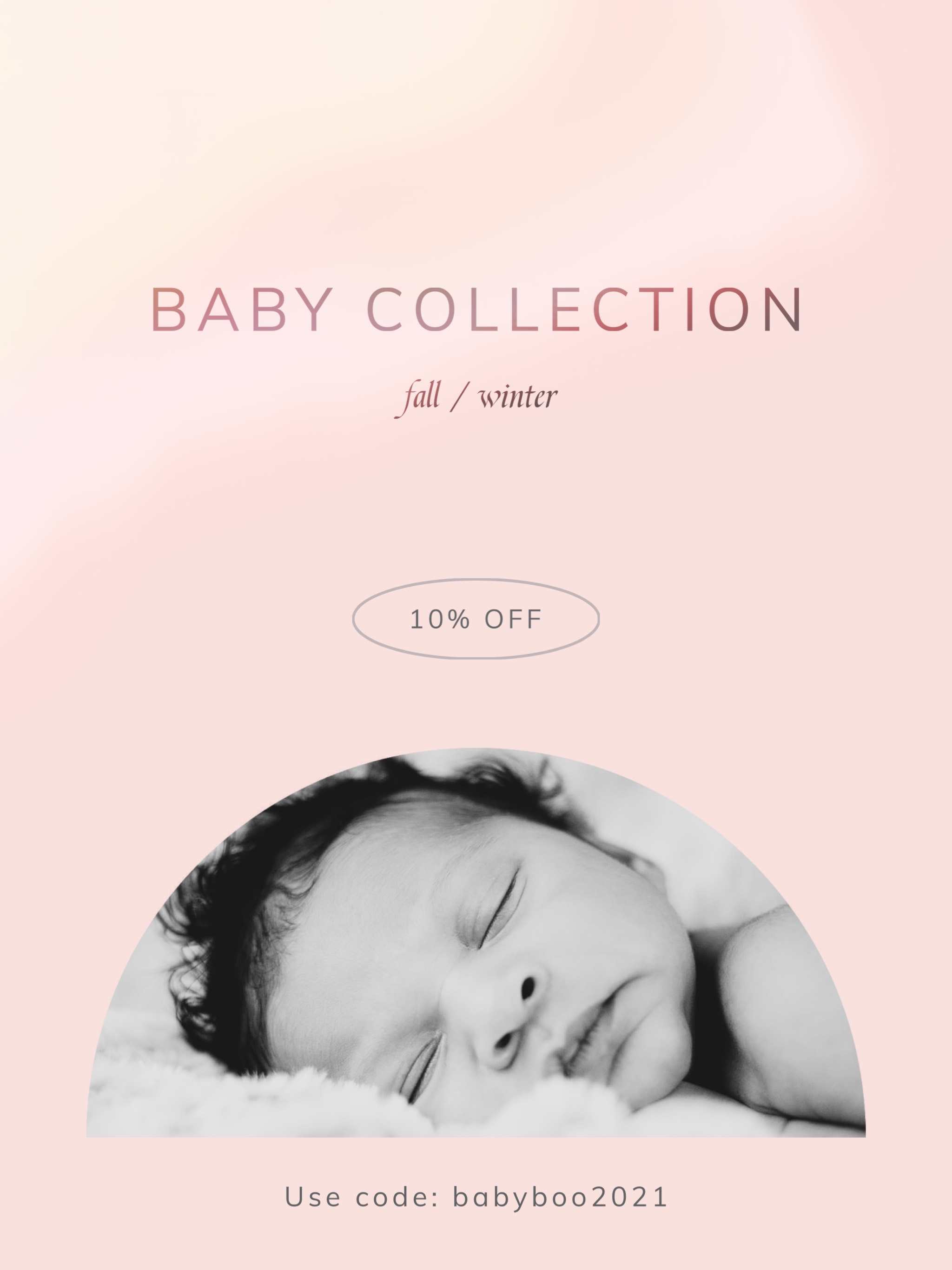 A Baby Is Sleeping On A Pink Blanket Baby Template