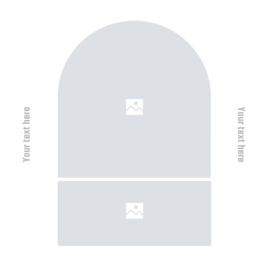 A Diagram Showing The Size Of A Mailbox Layouts Template