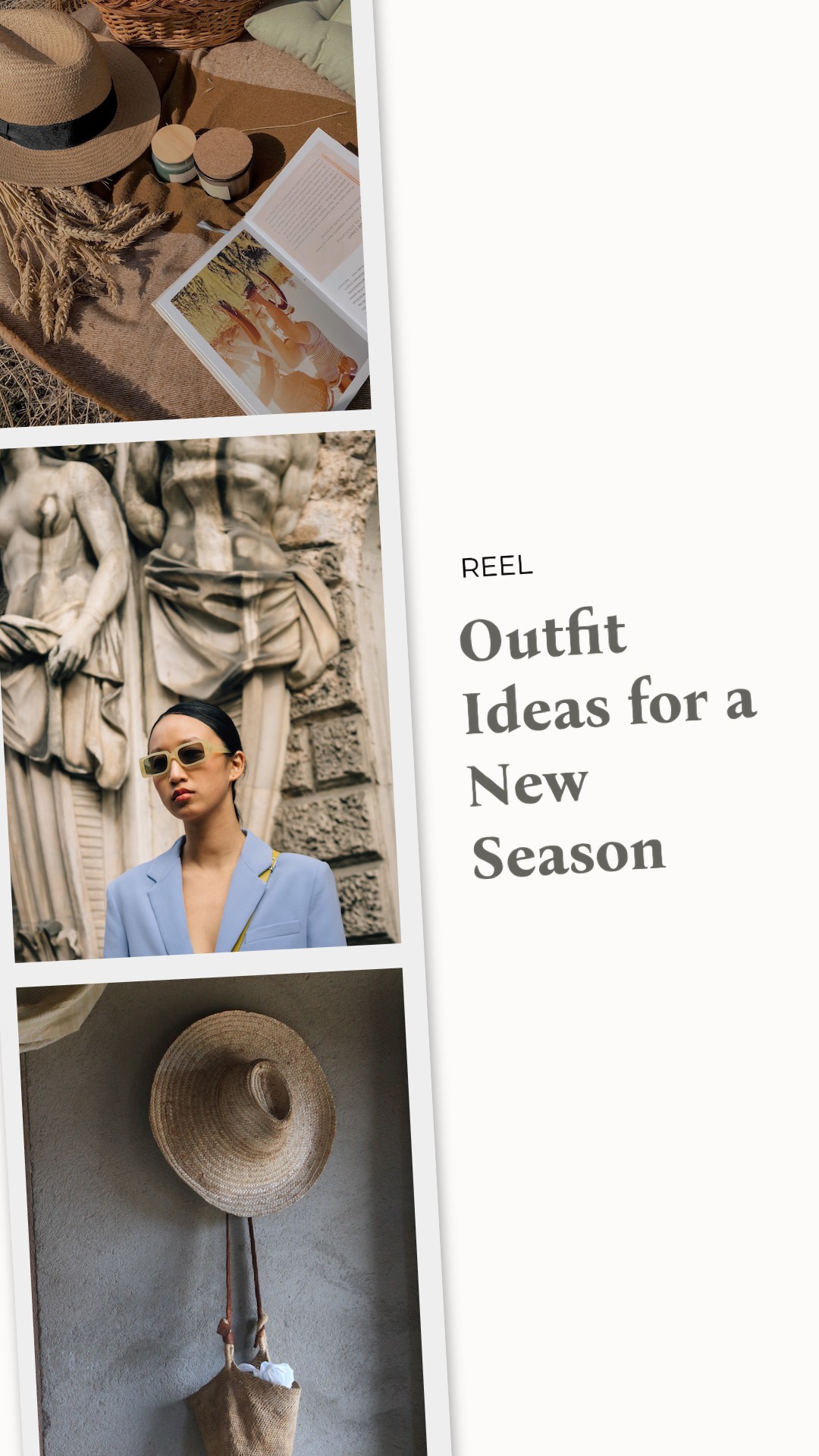 Outfit Ideas Instagram Reel Template Photo Film Influencer Social