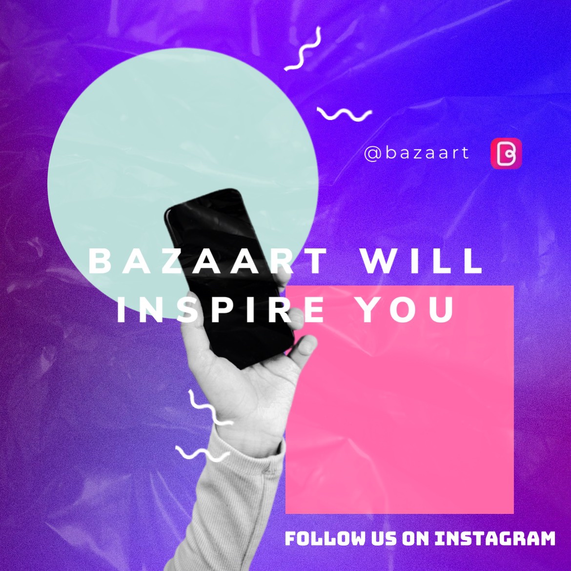 Bazaart Inspiration Cool Instagram Post Template