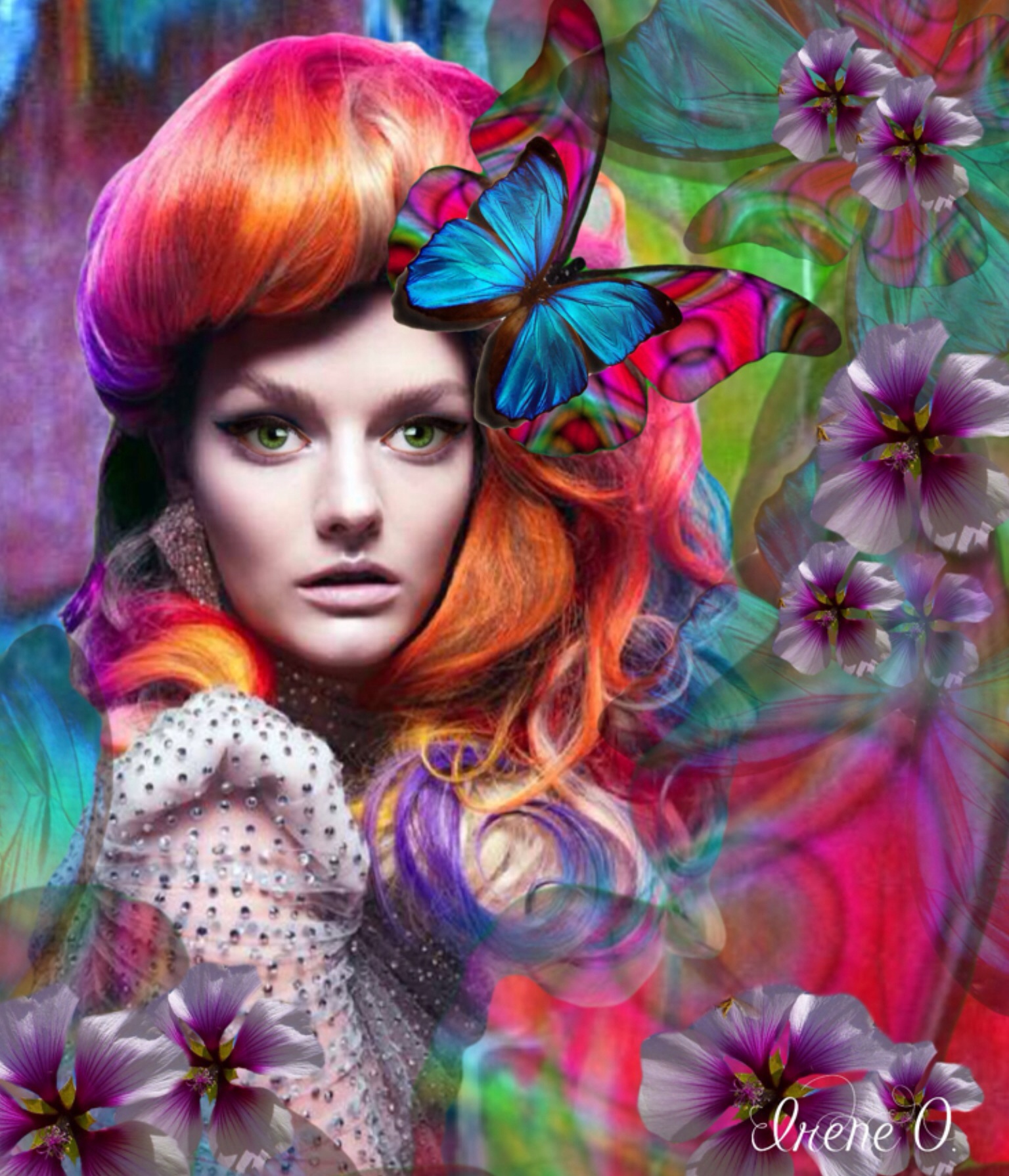 The Butterfly Effect made with Bazaart