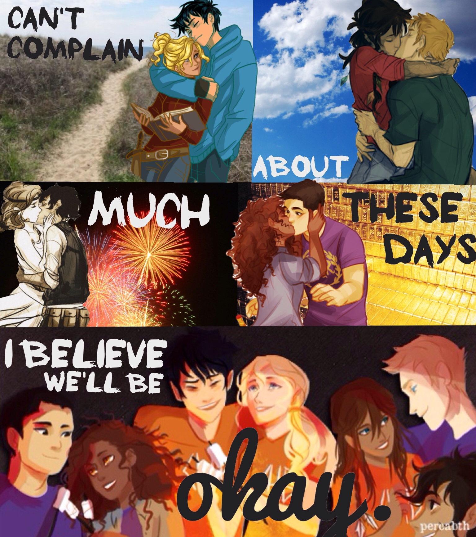 The seven demigods: be okay (by oh honey) made with Bazaart